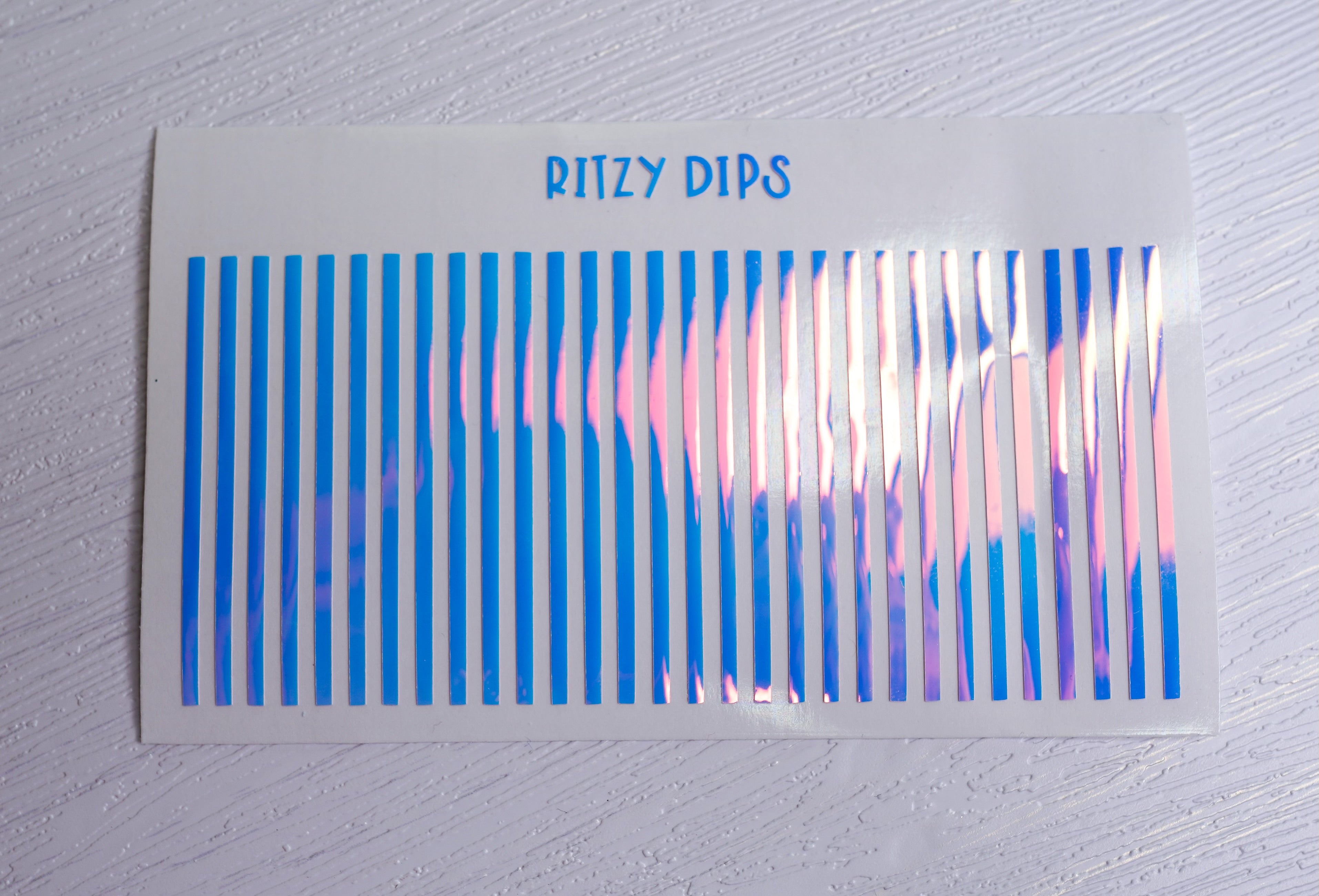 Blue Opal Line Decals