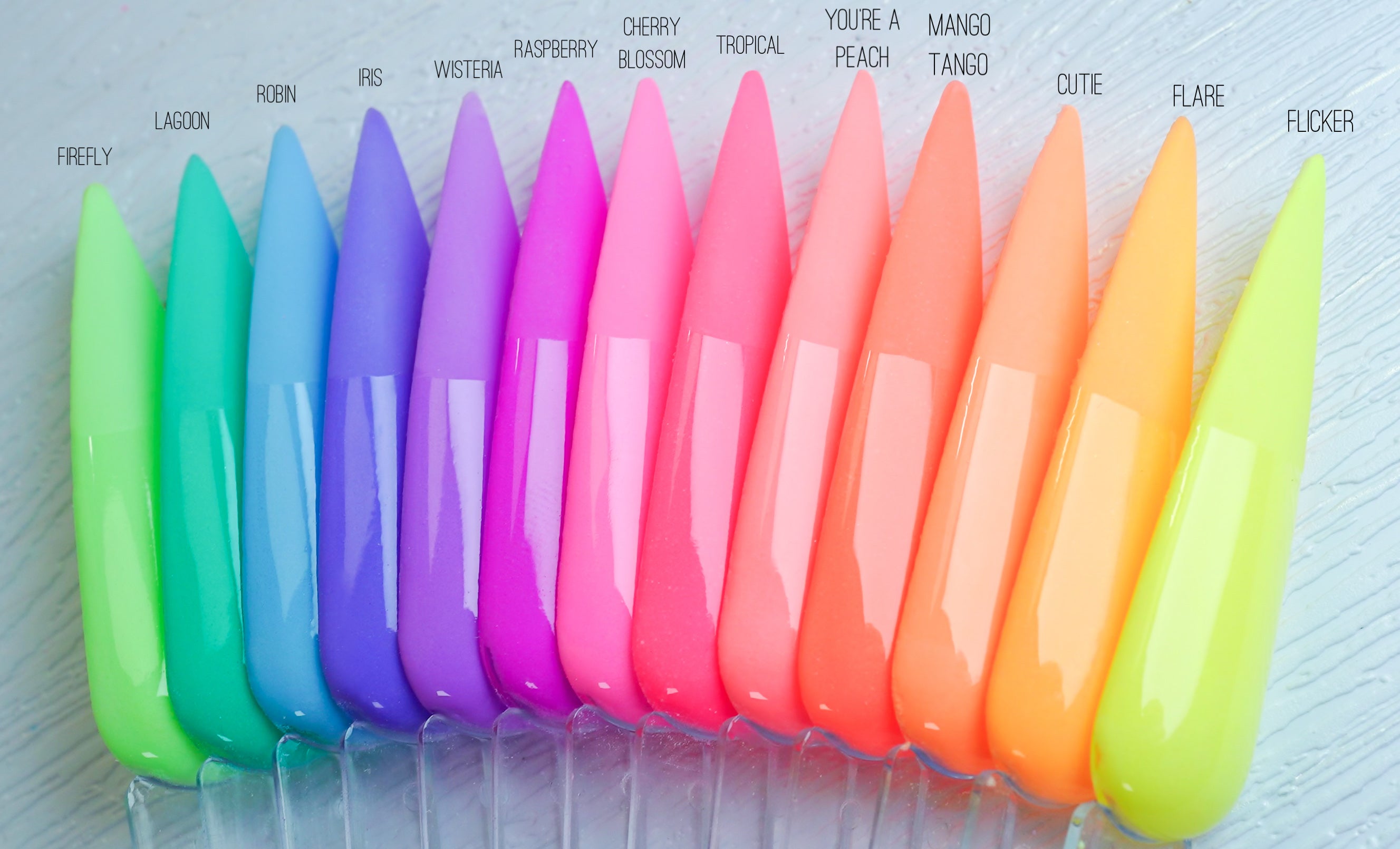 Neon Pastel Prism Collection