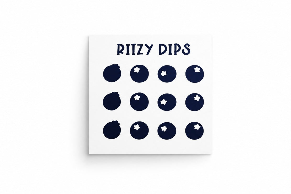 Blueberry Decals