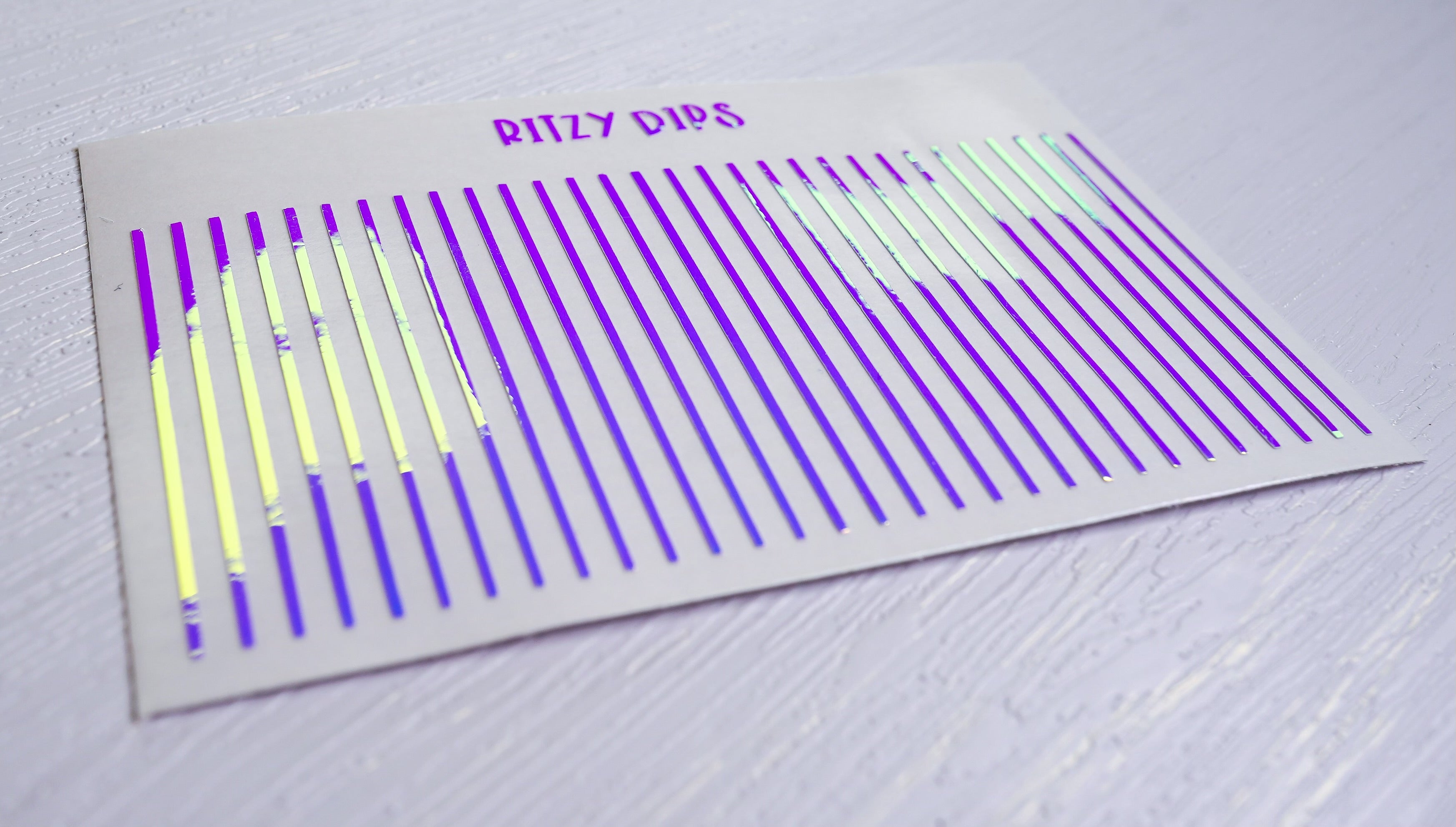 Blue Opal Line Decals