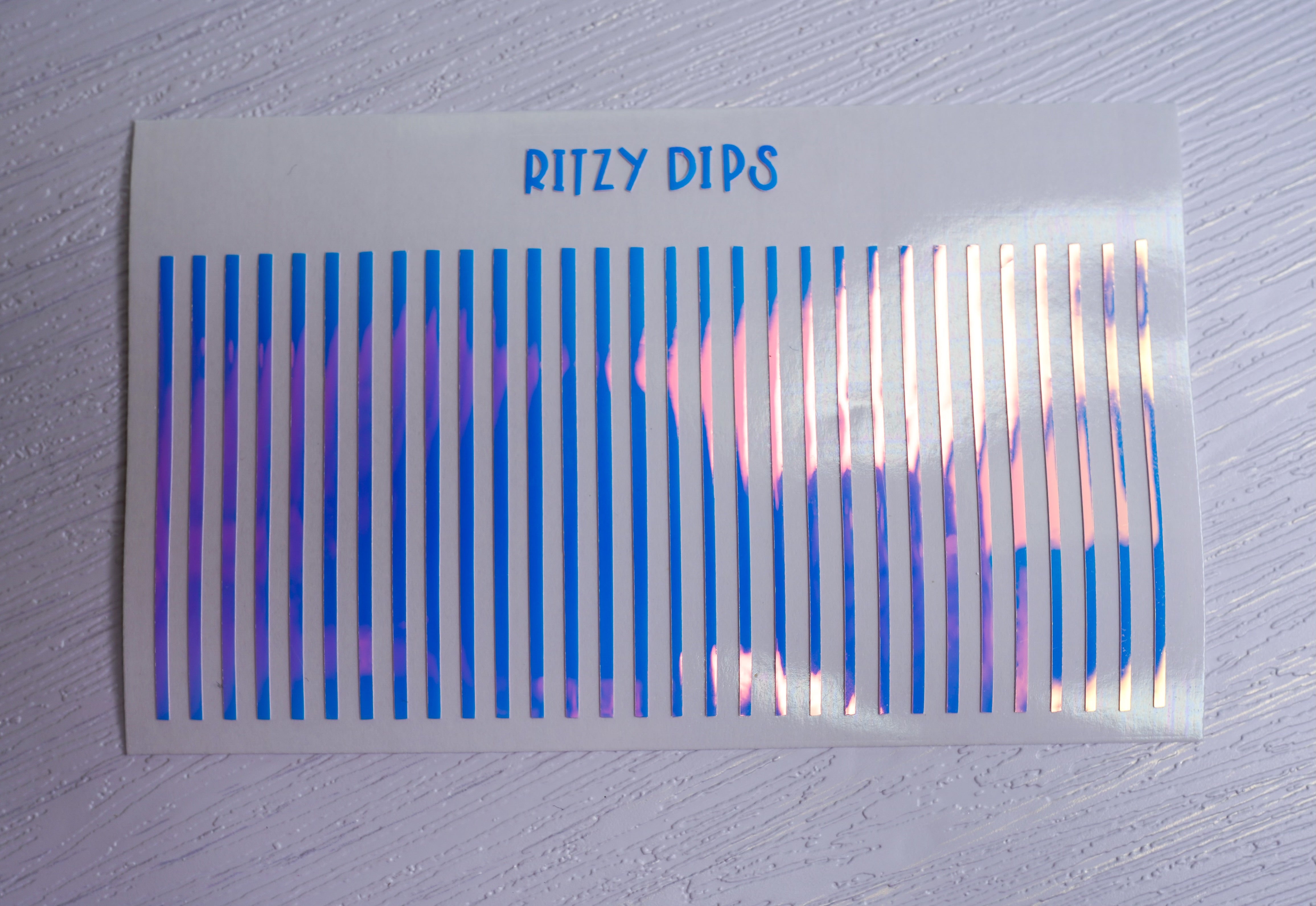 Blue Opal Line Decals