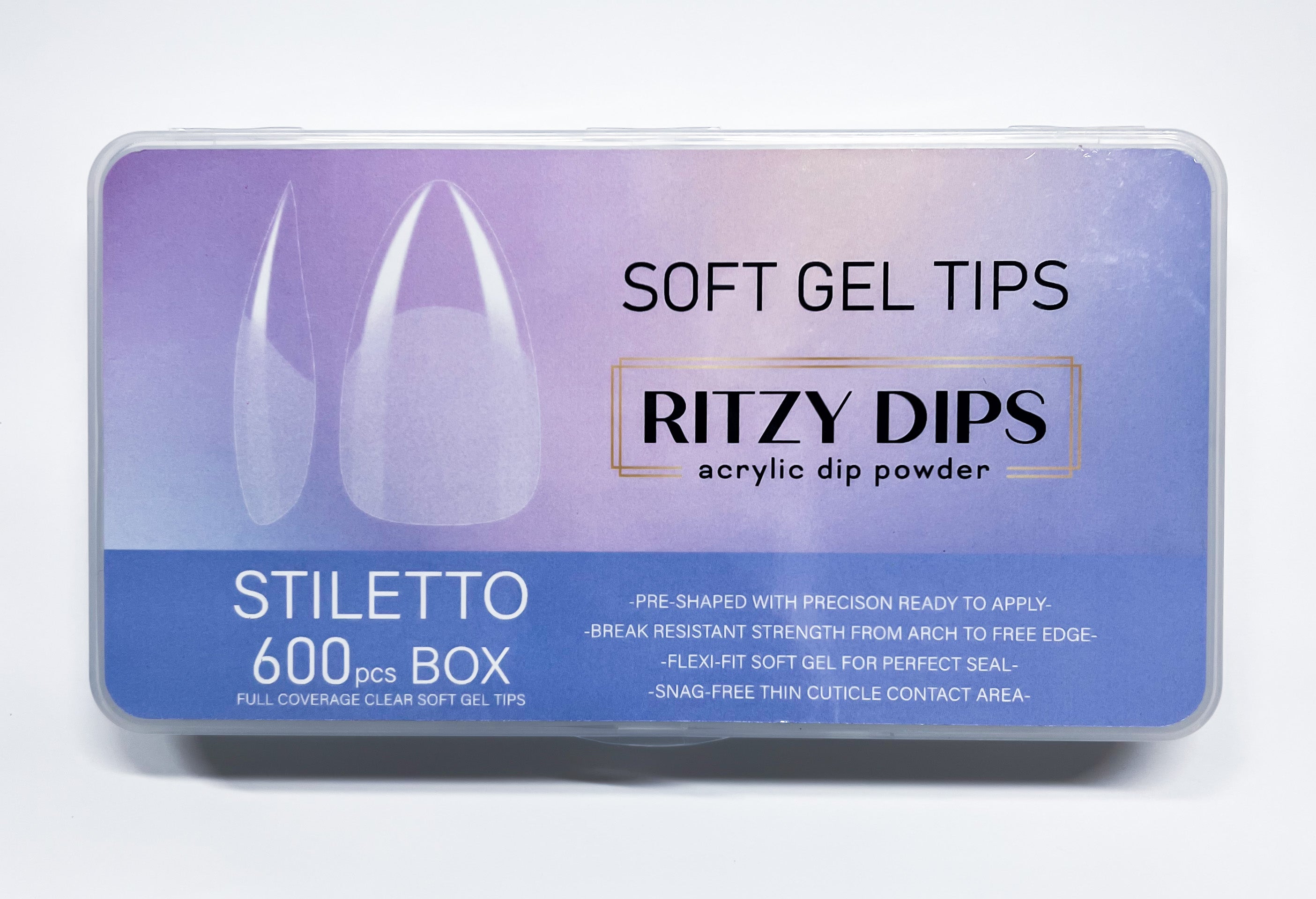 600 count Soft Gel Tips