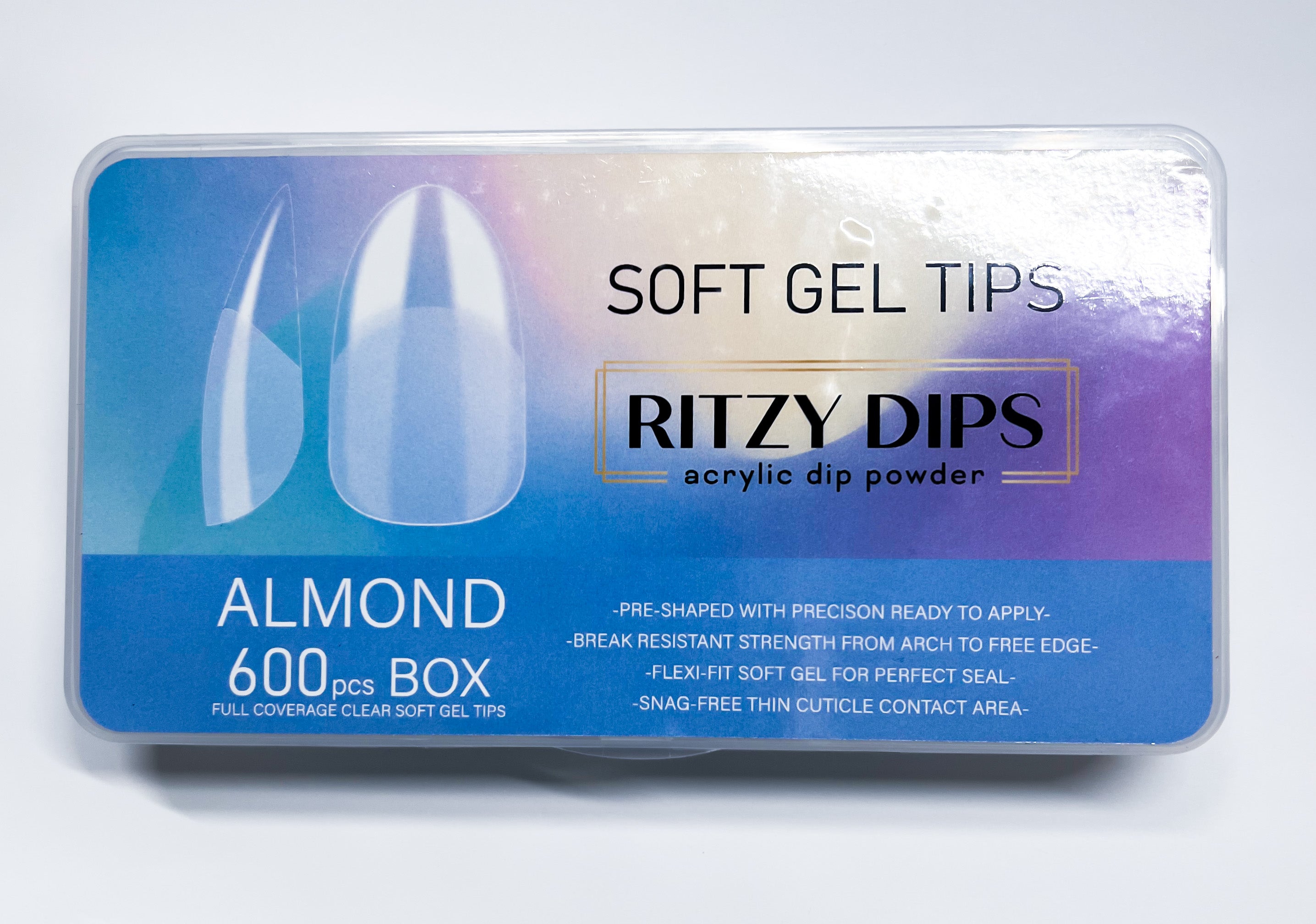 600 count Soft Gel Tips