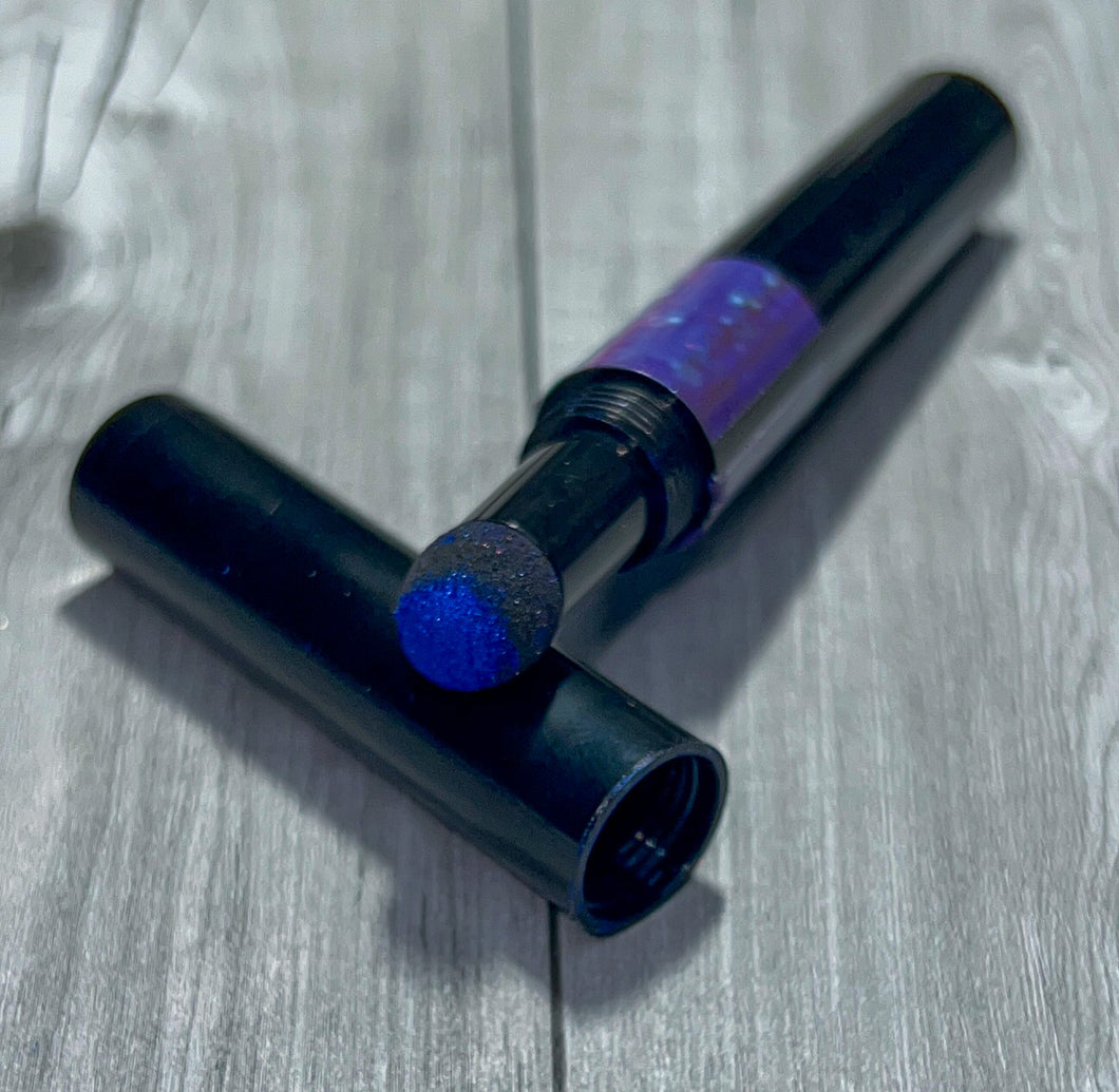 Dark Blue Chrome Pen