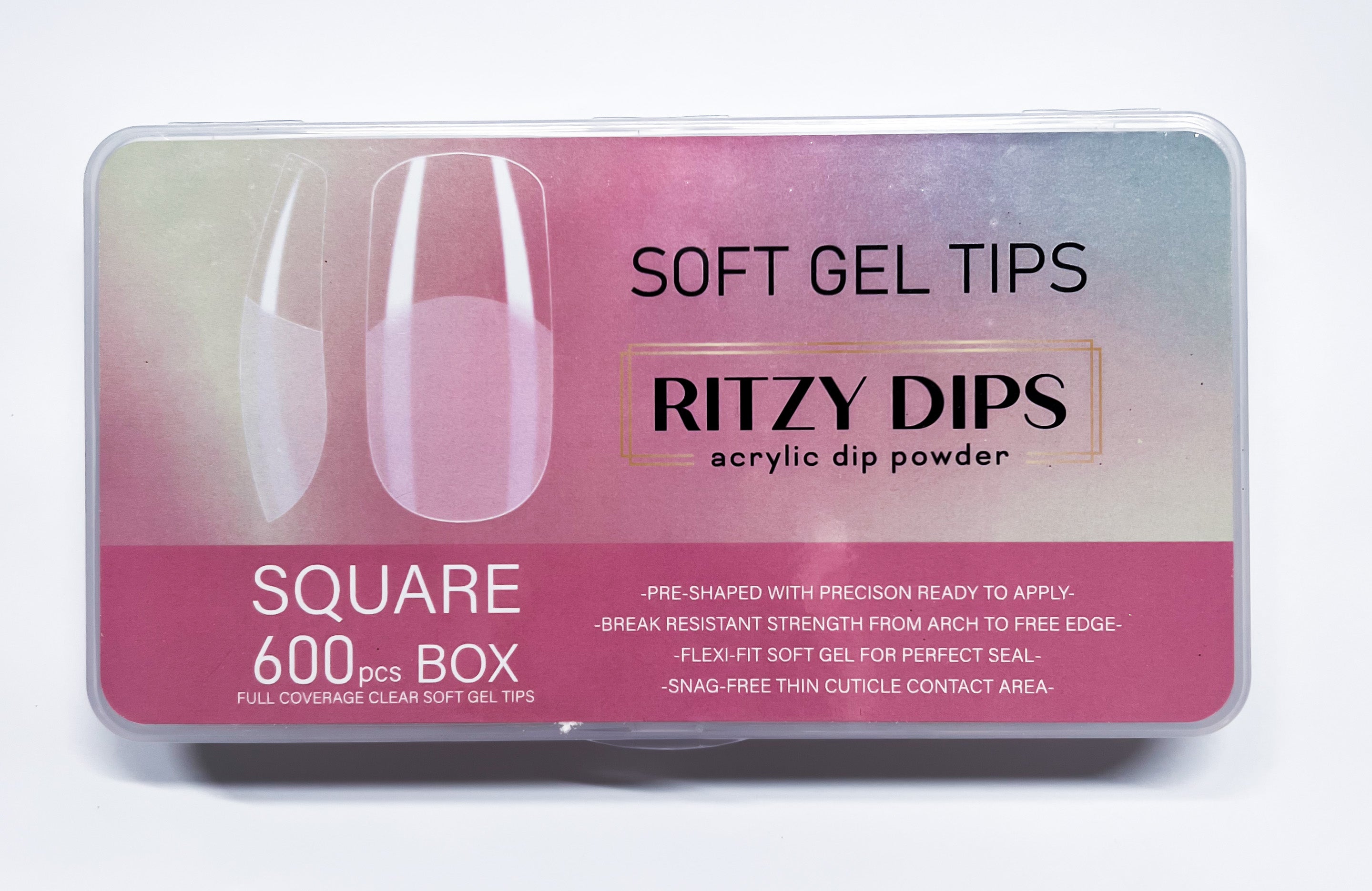 600 count Soft Gel Tips