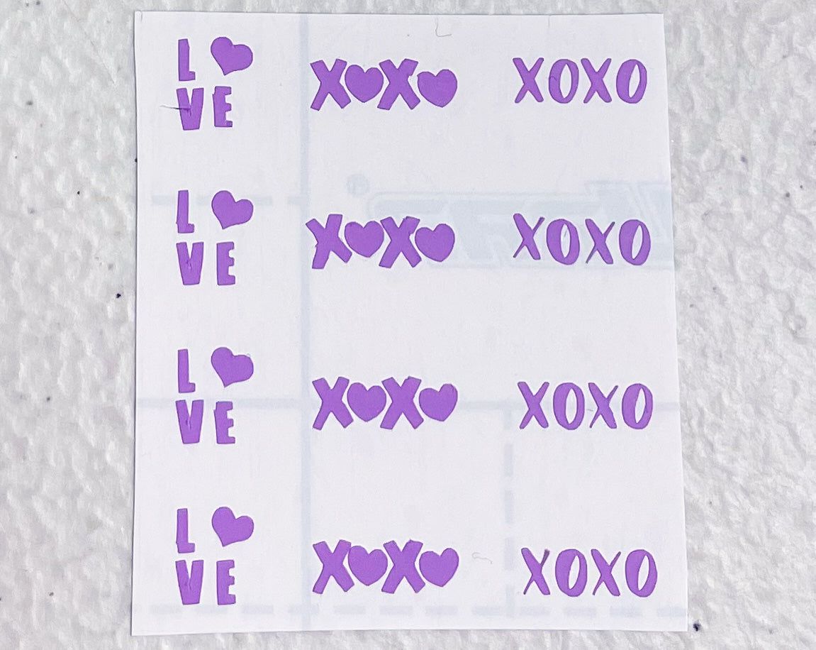 Valentine's Day Decals