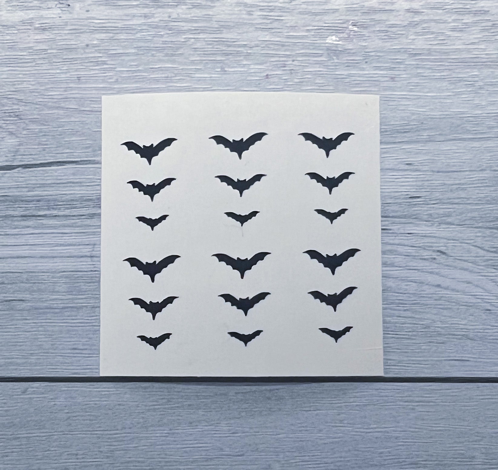 Black Bat Decals