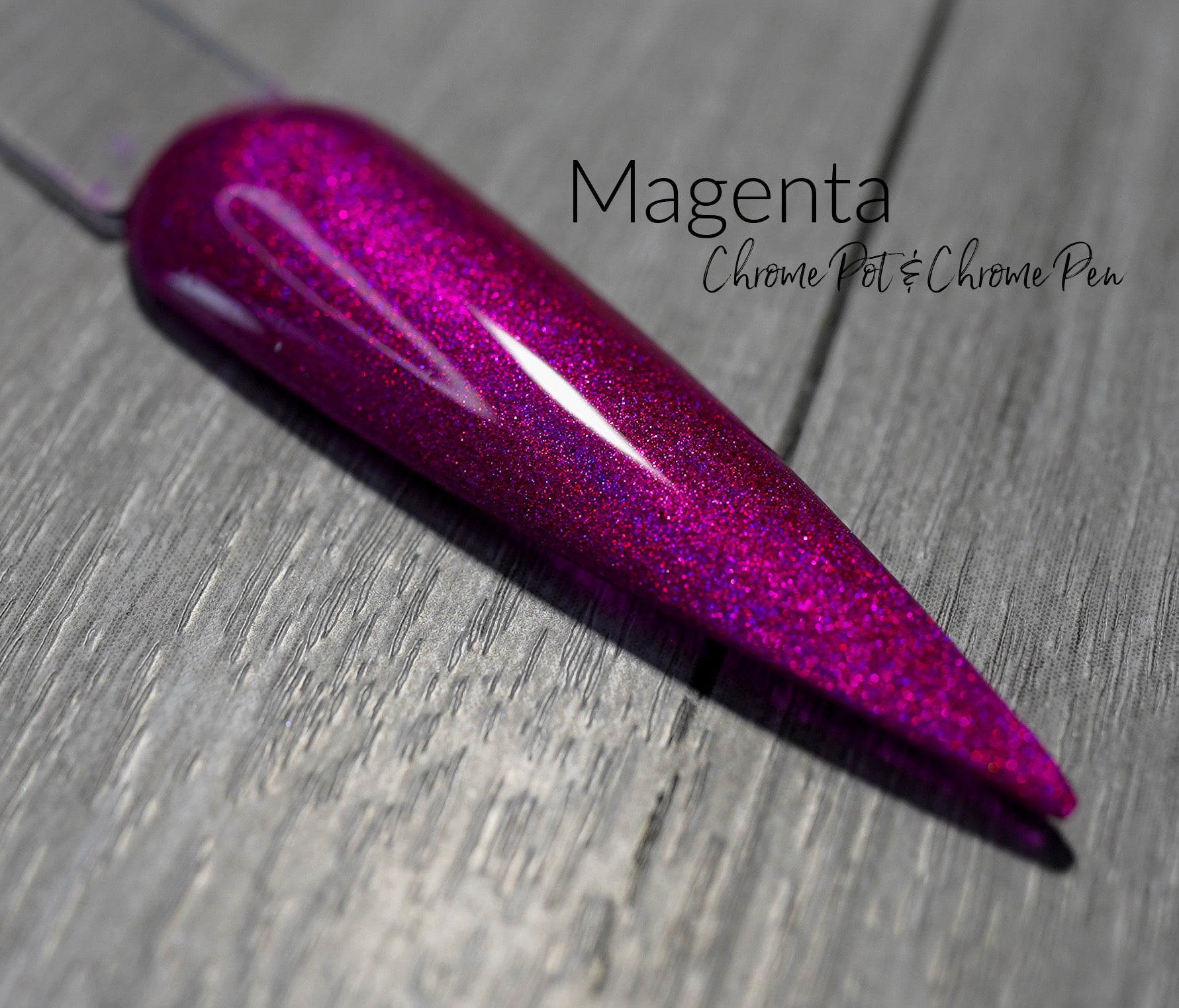 Magenta Chrome Pen