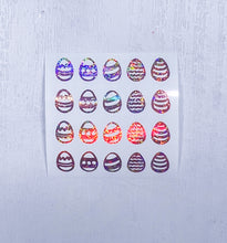 Load image into Gallery viewer, Rose Gold Holographic Decorated Eggs Decal
