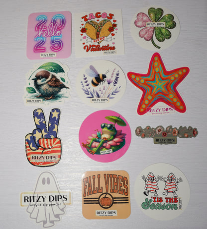 Ritzy 2025 Sticker Bundle