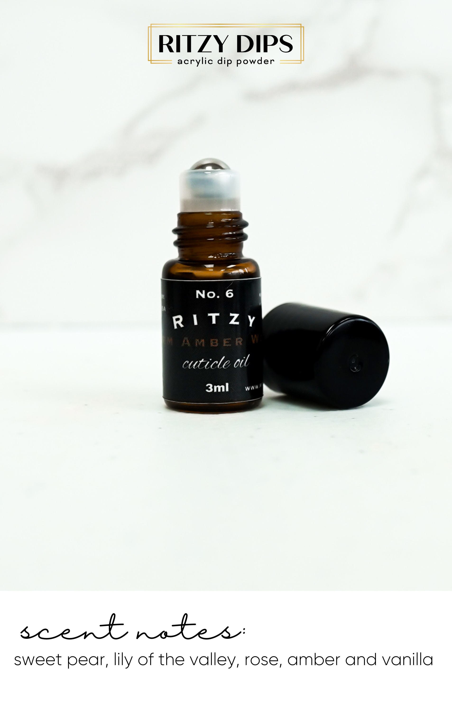 Warm Amber Woods Cuticle Oil