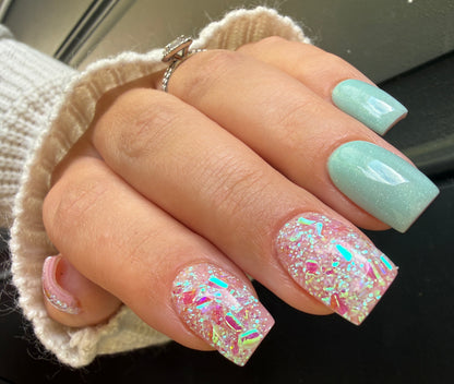 July Duo - Sea Pearl (Glow) 1109 & Salt Mist 1108