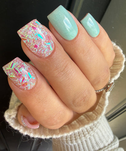 July Duo - Sea Pearl (Glow) 1109 & Salt Mist 1108