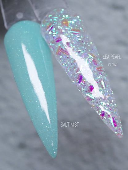 July Duo - Sea Pearl (Glow) 1109 & Salt Mist 1108
