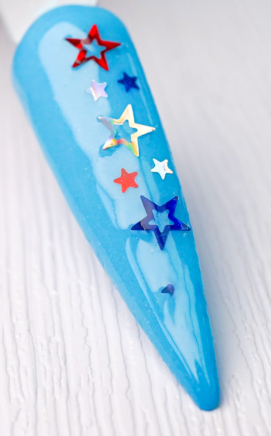 Red, White and Blue Star Loose Gliltter