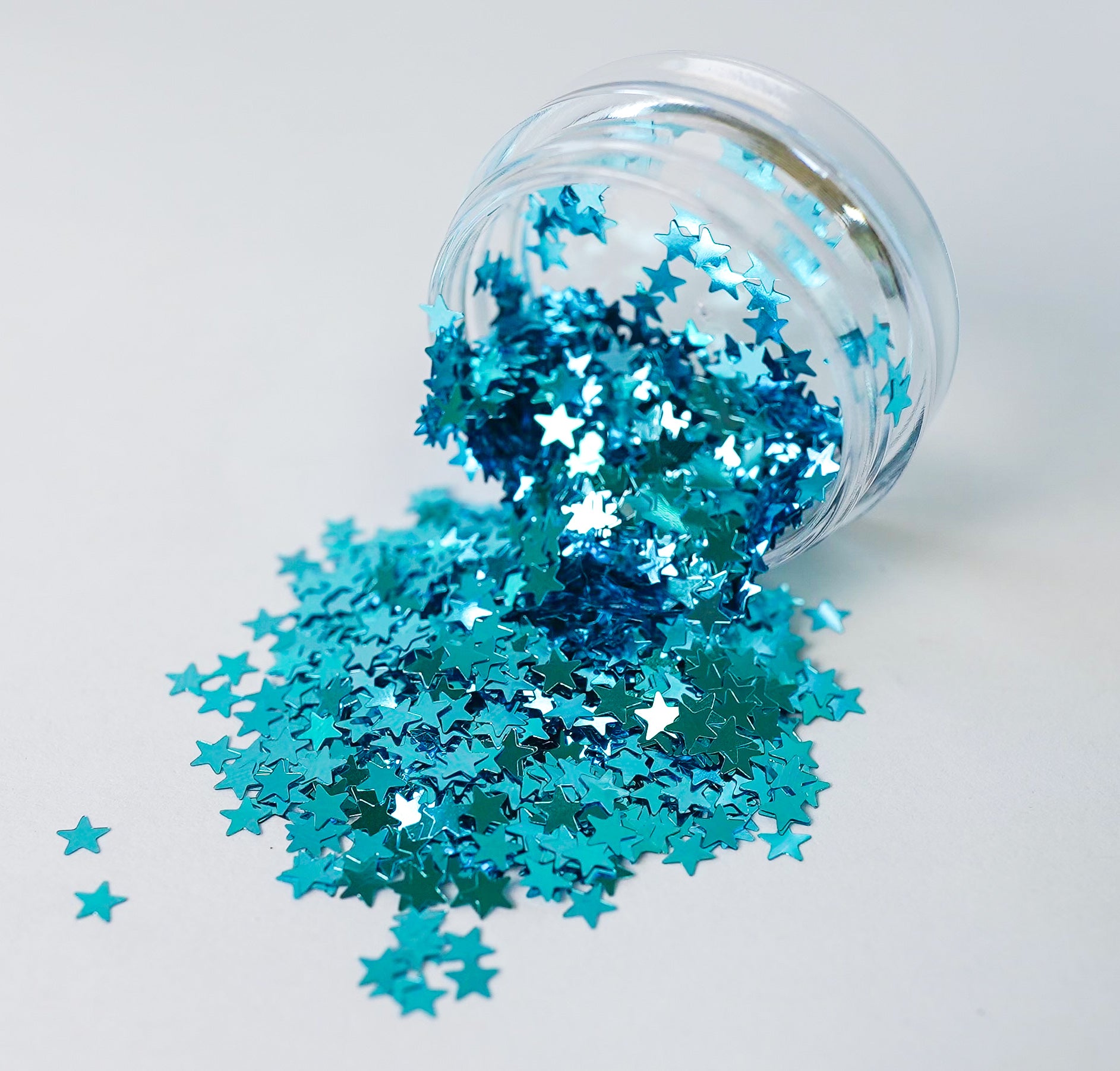 Light Blue Star Loose Glitter