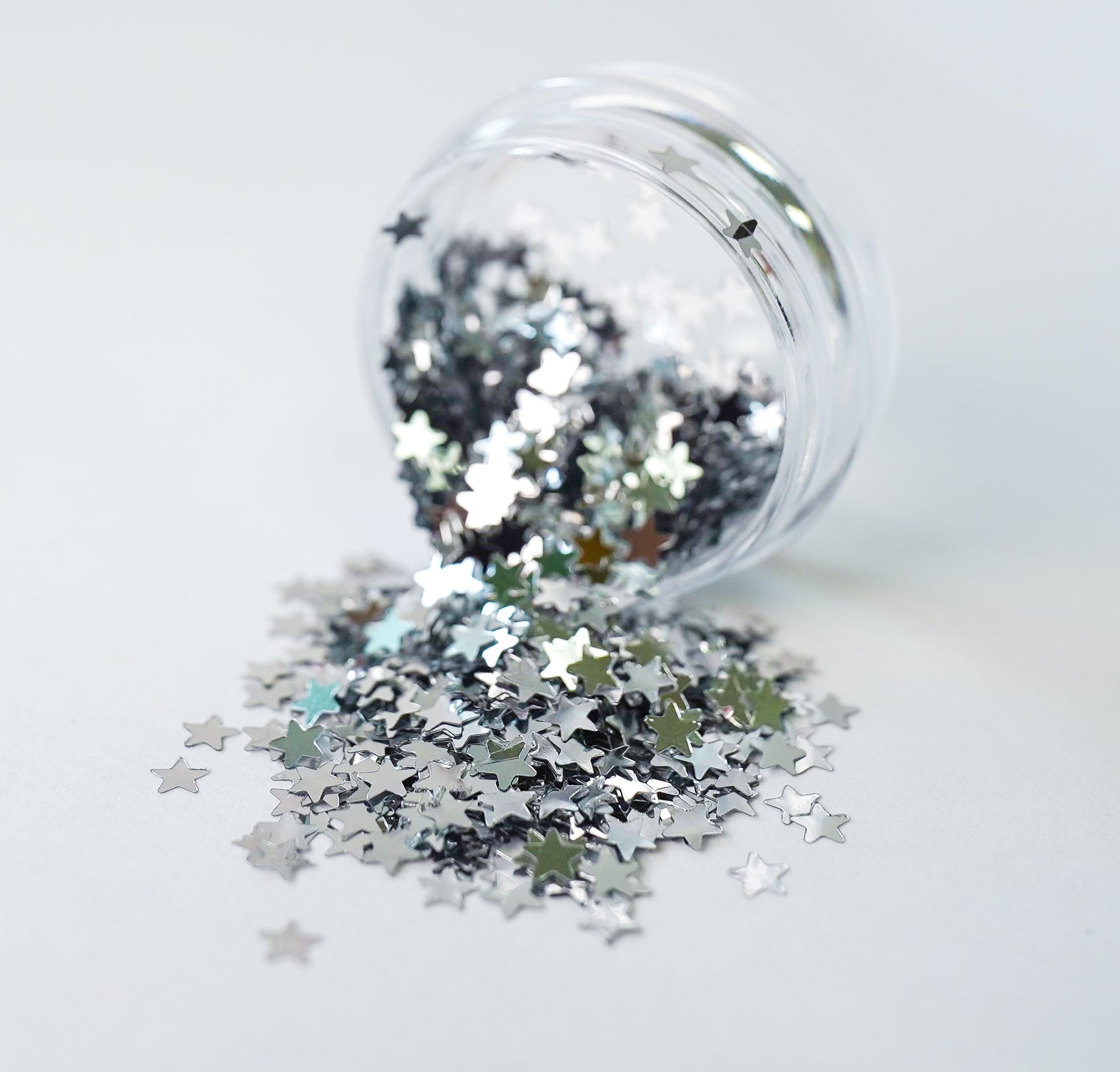 Silver Star Loose Glitter