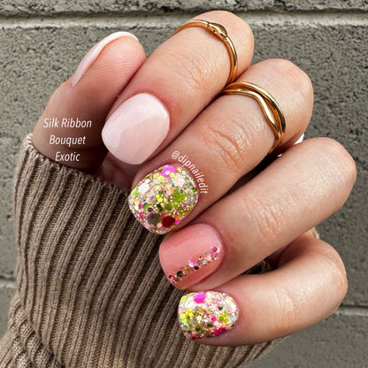 May Duo - Silk Ribbon 798 & Bouquet 799