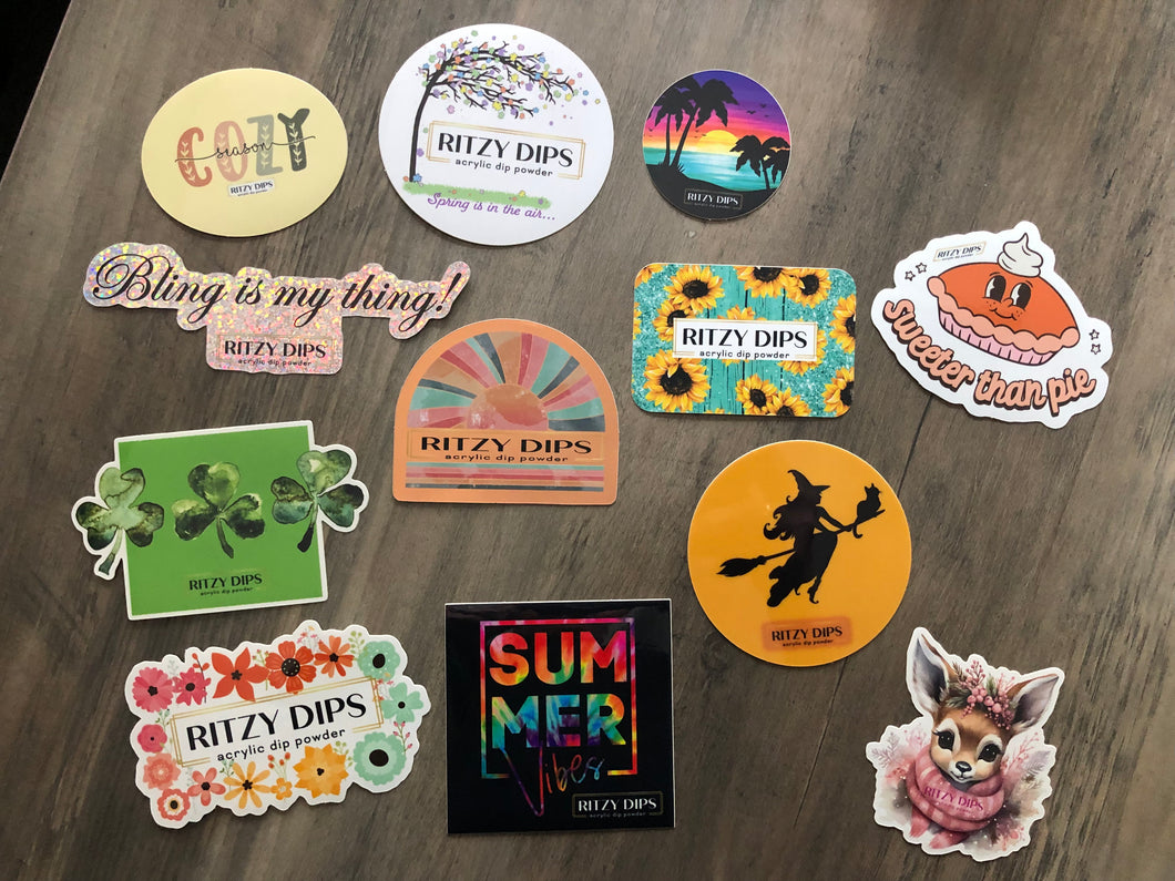 Ritzy 2023 Sticker Bundle