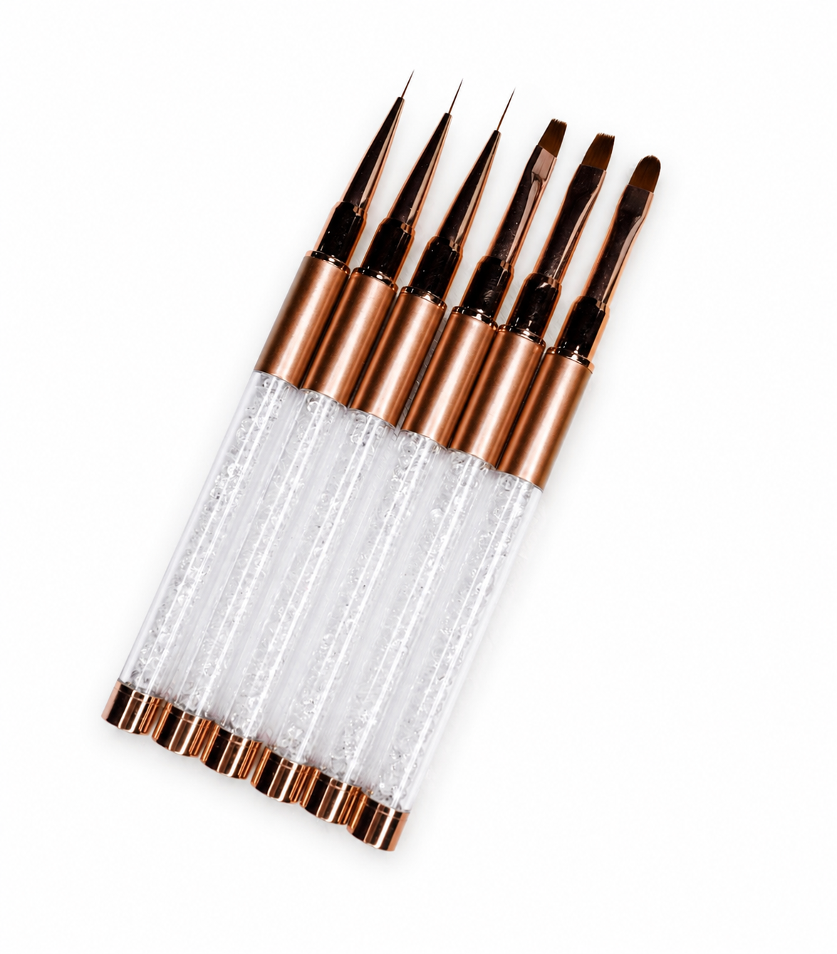 Nail Liner Brushes - Set of 6