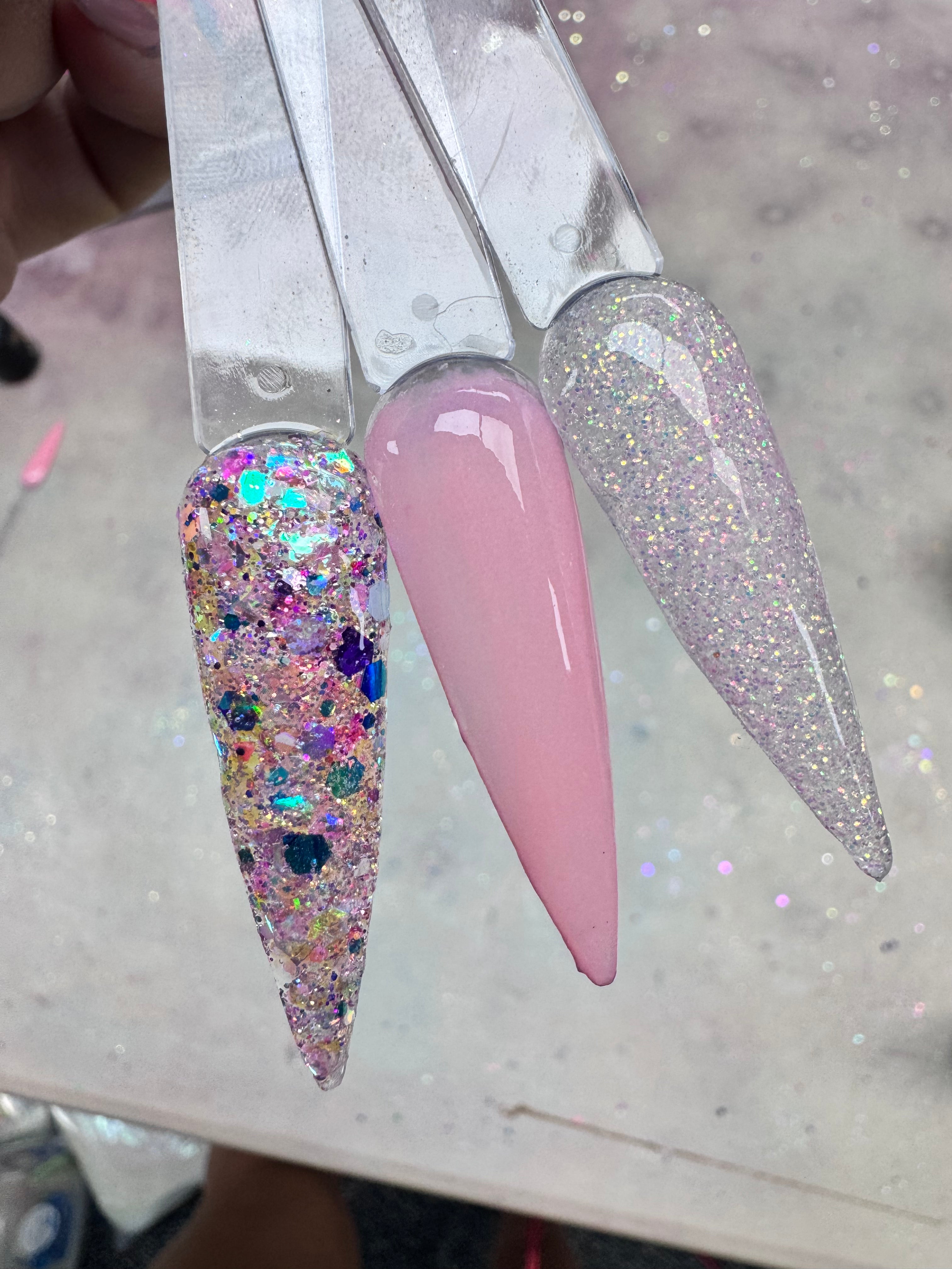 Live Trio - Fairy Wings 1096, Pop Art 1097 & Bunny Nose (Glow) 1098