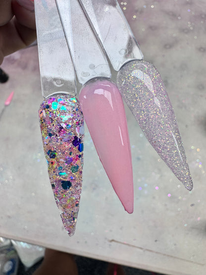 Live Trio - Fairy Wings 1096, Pop Art 1097 & Bunny Nose (Glow) 1098