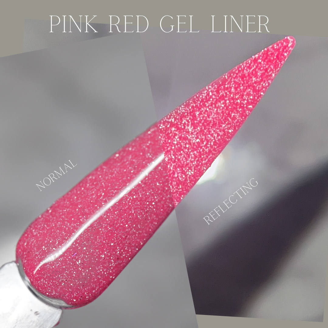 Reflective Neon Gel Liners - Full Set