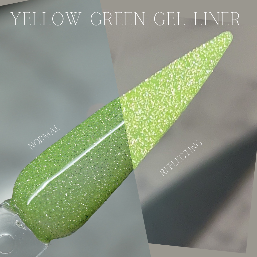 Reflective Neon Gel Liners - Full Set