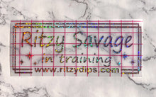Load image into Gallery viewer, Ritzy Savage in Training Decal

