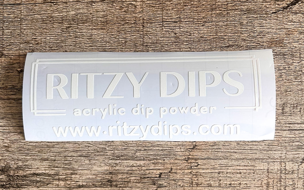 Ritzy Vinyl Decal