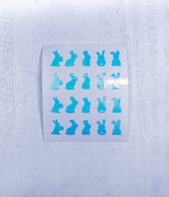 Load image into Gallery viewer, Blue Opal Bunnies Decal
