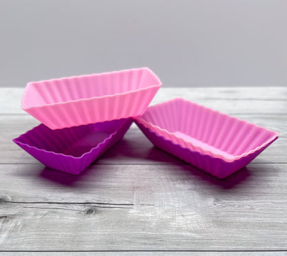 Rectangle Silicone Cupcake Liners